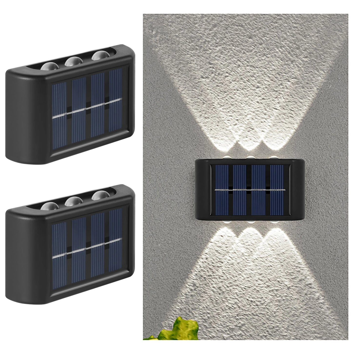1+1 Offert | Sélya™ — Lampe murale solaire d'extérieur