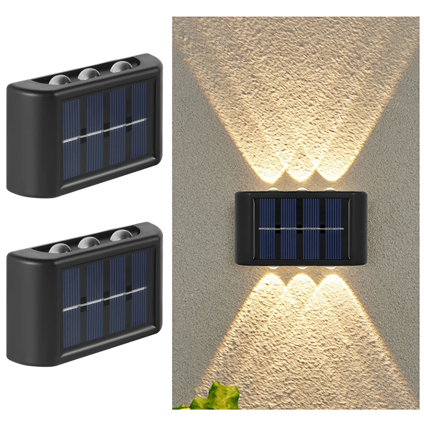 1+1 Offert | Sélya™ — Lampe murale solaire d'extérieur
