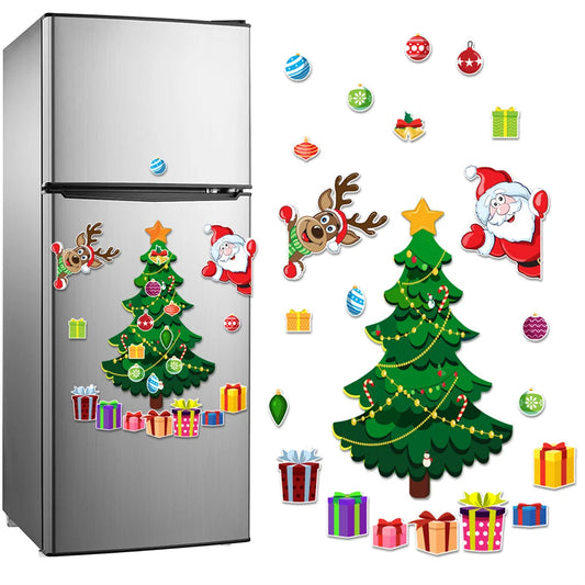 Christmas-themed Magnetic Stickers