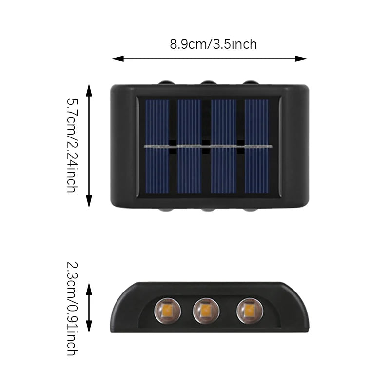 1+1 Offert | Sélya™ — Lampe murale solaire d'extérieur